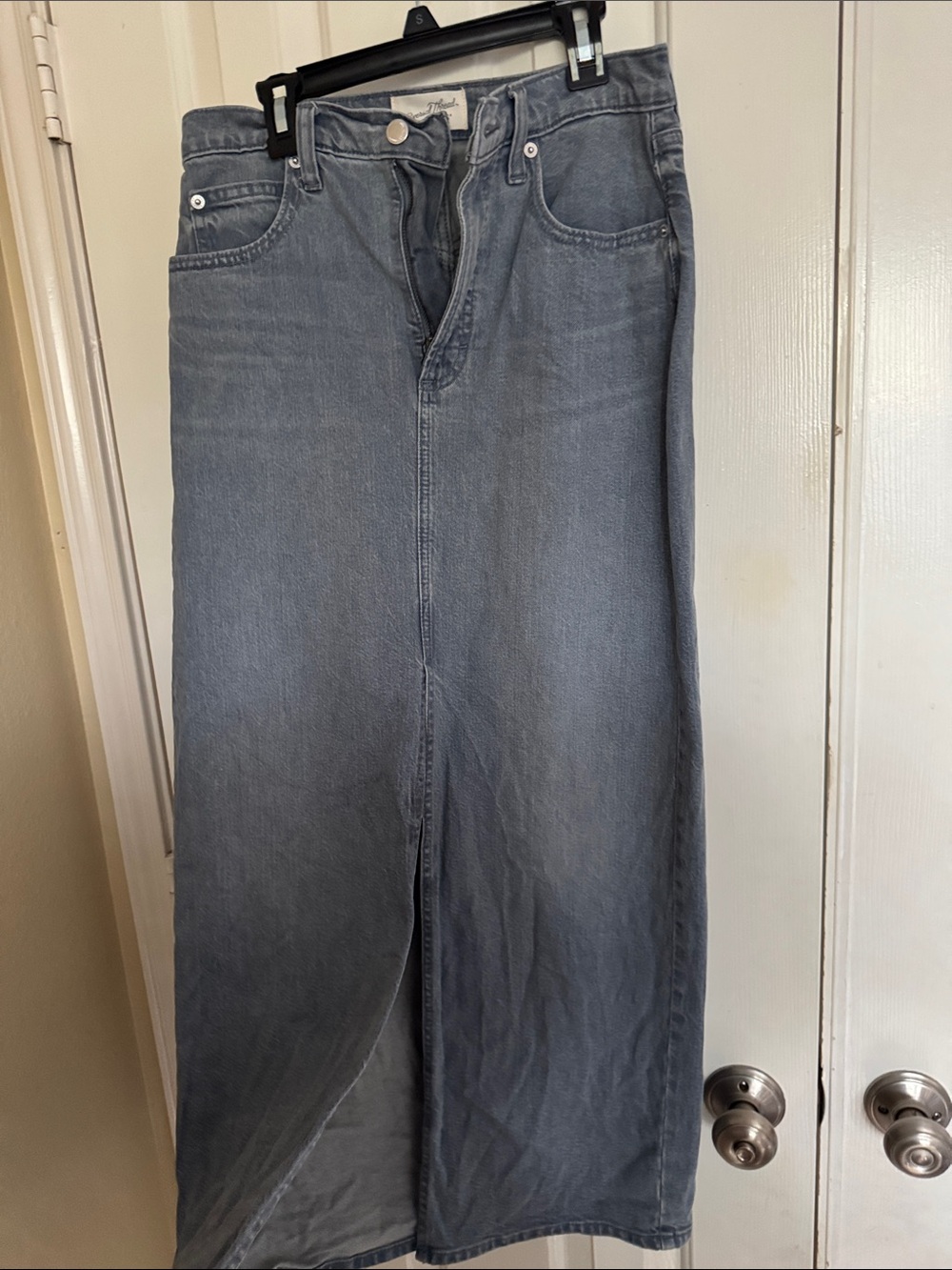 Universal Thread womens Gray denim Jean Skirt